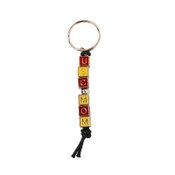USC Trojans Mom Alpha Block Key Tag